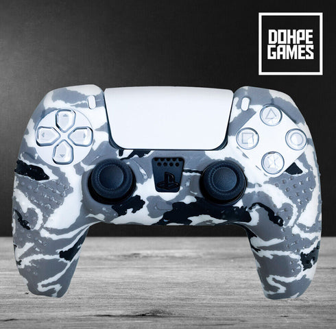 Grey Camo PS5 Controller Skin